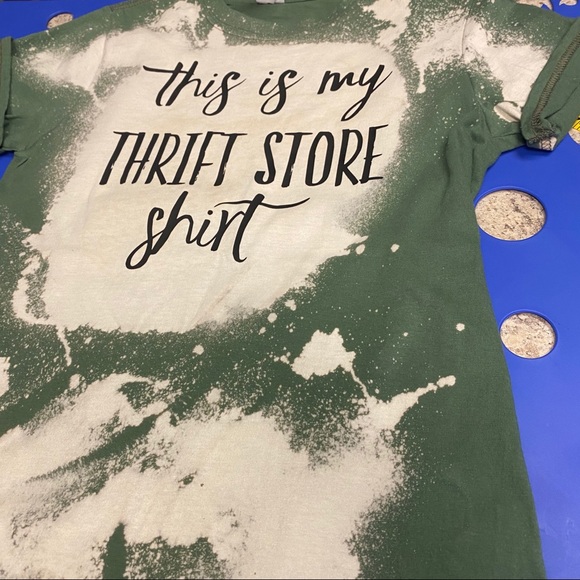 Thrift Store Shirt Custom Made Size Small - Picture 4 of 4